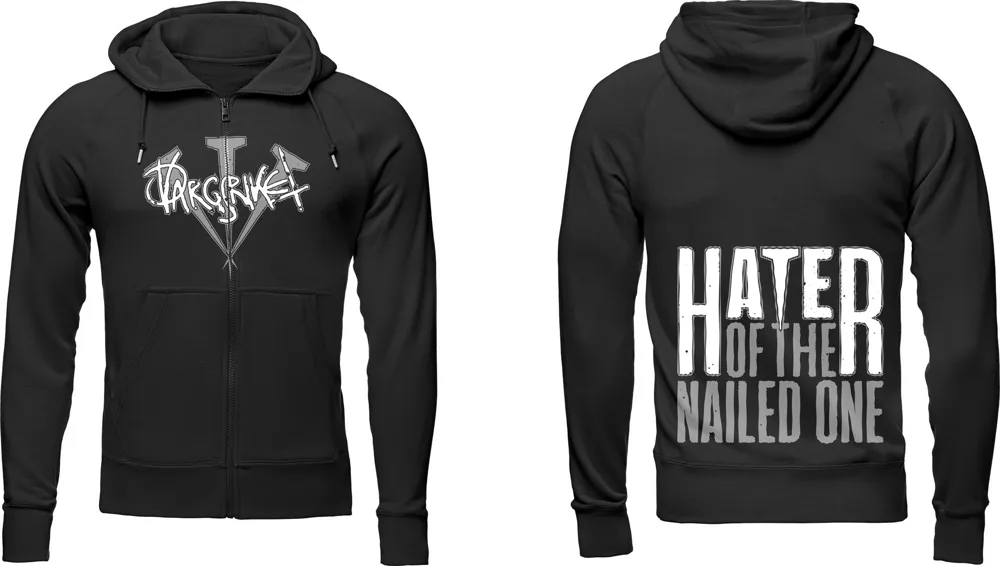 Vargsriket - Hater (MMXX) zipper, front and back